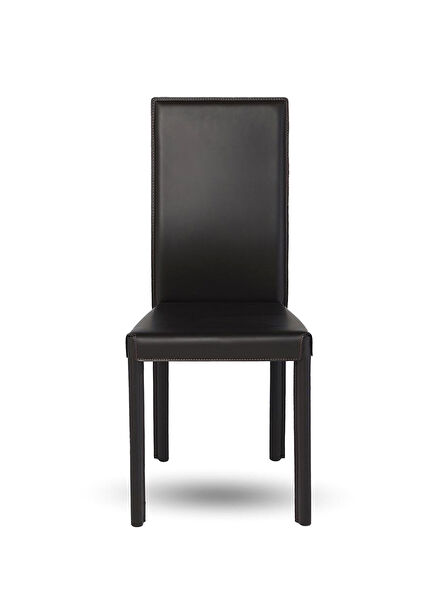 Yaris Siyah Ahşap Kahve Sandalyesi