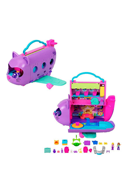 Tiny Cat Airlines Playset HWP19