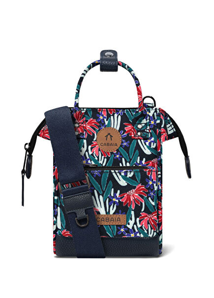 Nano Edea Desenli Lacivert Kadın Omuz Çantası