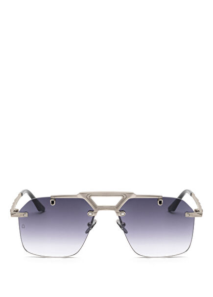 Shard Gümüş Füme Titanyum Unisex Güneş Gözlüğü
