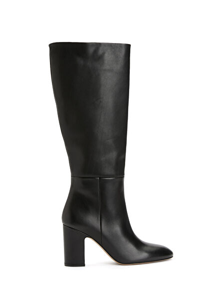 Black Women's Leather Boots