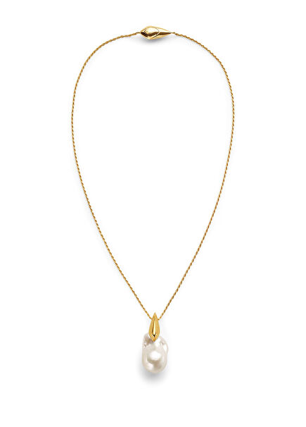 Pearl Kadın Altın Kaplama Kolye