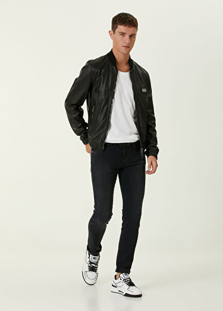 Koyu Gri Jean Pantolon