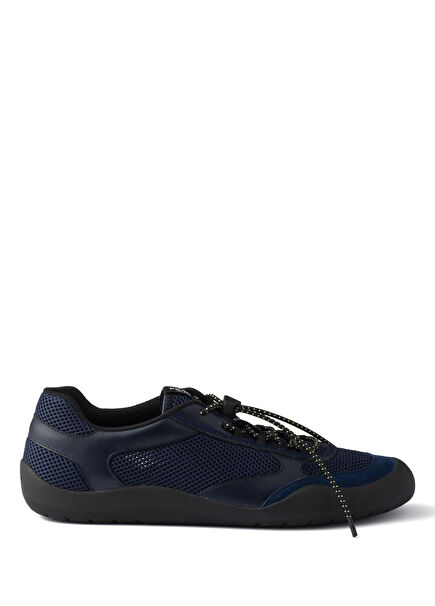 Speedrock Blue Leather and Mesh Men's Sneakers