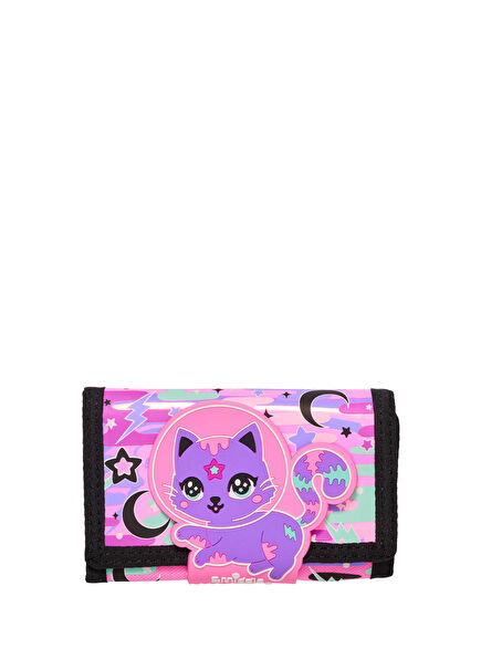 Away Kedi Desenli Cüzdan  