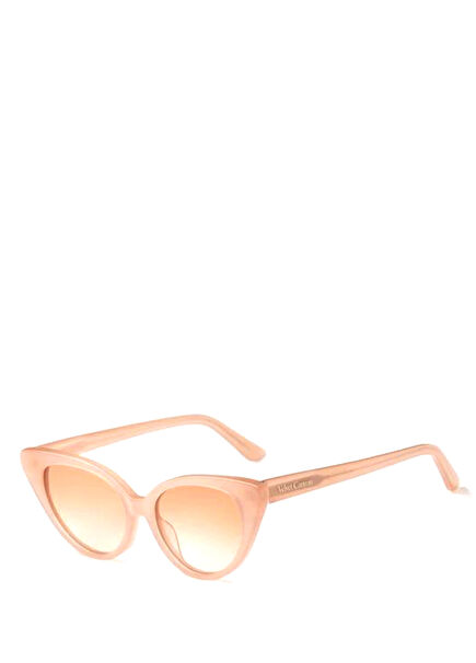Women's Cat Acetate Peach Sunglasses