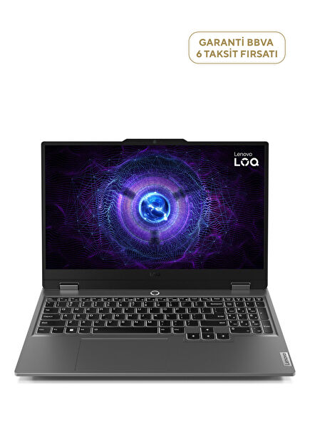 LOQ İntel Core i7 12650HX 16GB Ram 512GB SSD RTX4050 6 GB 15.6'' FHD Freedos Gaming Laptop 83LK002VTR