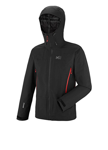 Miv7739 0247 Kamet Light Gore-tex Plain 3l Siyah Erkek Ceket