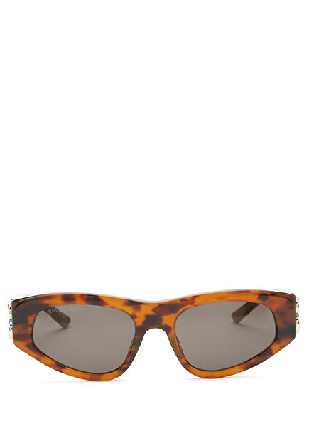 Kahverengi Oval Formlu Kadın Güneş Gözlüğü