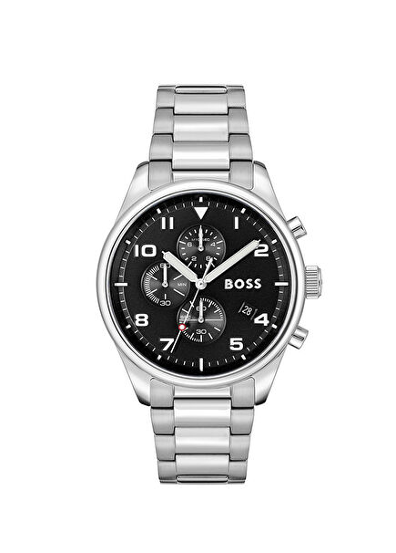HB1514008 Metallic Grey Men's Wristwatch