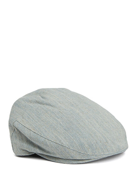Grey Patterned Men's Hat