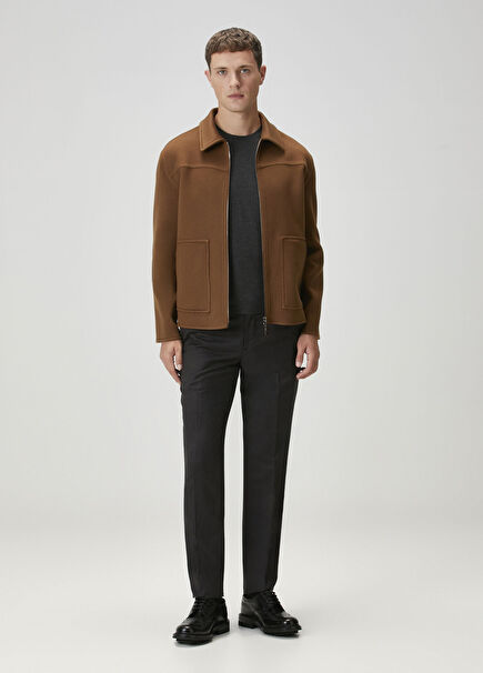 Antrasit Yün Pantolon