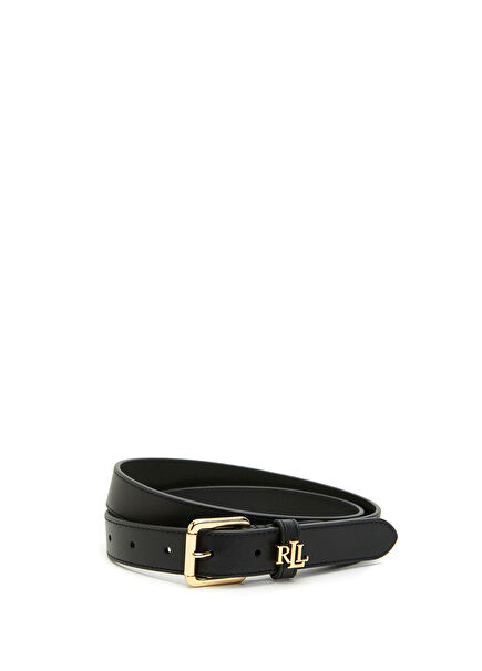 Black Womens Leather Belt