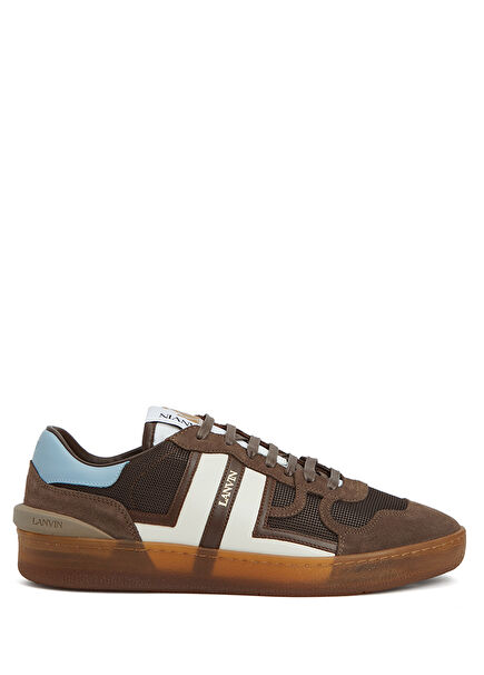 Clay Brown Men's Leather Sneakers