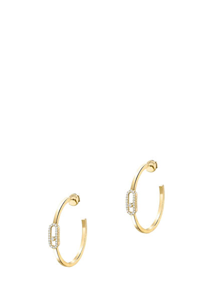 Move Uno Women's Gold Earrings