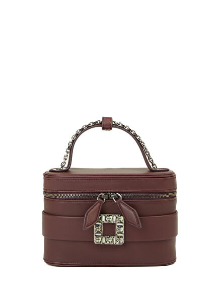 Burgundy Women's Leather Bag