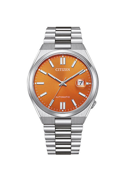 NJ0151-88Z Tsuyosa Silver Steel Men's Wristwatch