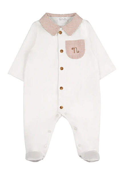 Off-White Boys Jumpsuit with Pockets