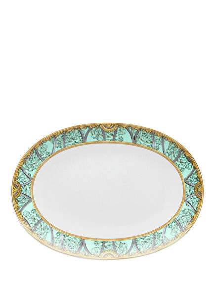 Scala Palazzo Yeşil Porselen Servis Kasesi 22 cm