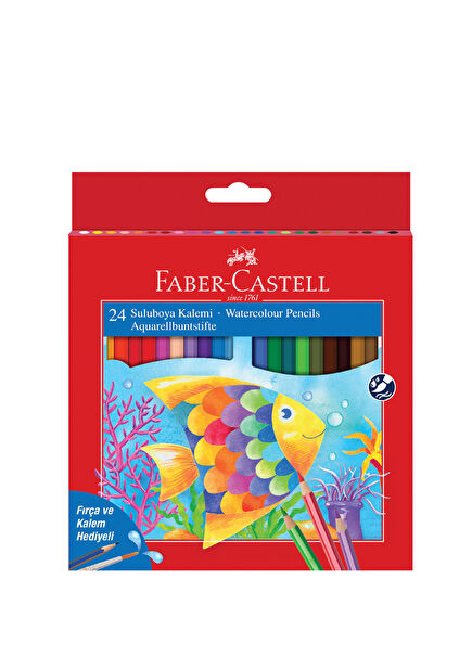 Water Soluble 24 Colors Watercolor Pen