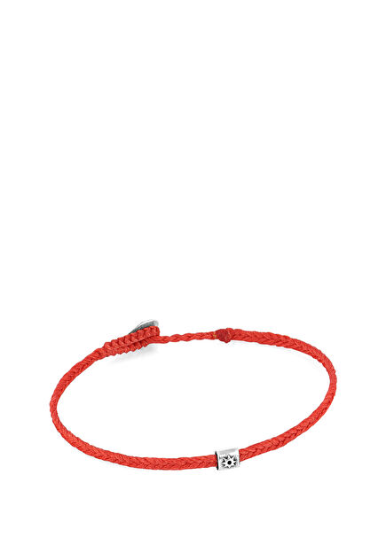 Life Herrinbone Men's Silver Bracelet