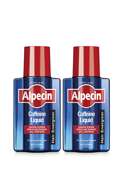 Caffein Liquid Kafeinli Dökülme Karşıtı 2'li Saç Losyonu Seti