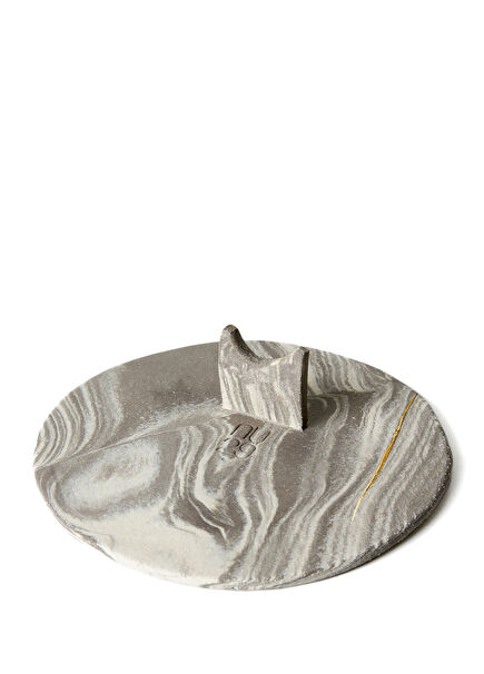 24 Ayar Altın Dekorlu Marble Palo Santo Tütsülük