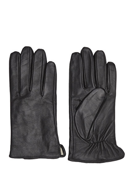 Siyah Erkek Deri Eldiven