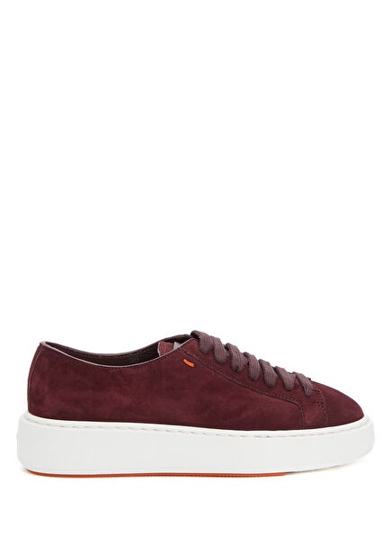 Clean Icon Toy Bordo Kadın Süet Sneaker