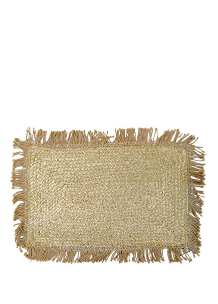 Kreta Rectangular Jute American Service 30x45 cm