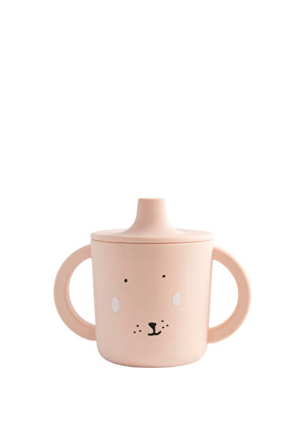 Mrs. Rabbit Pembe Silikon Alıştırma Suluğu