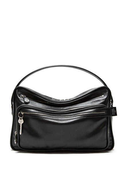 Siyah Erkek Deri Çanta