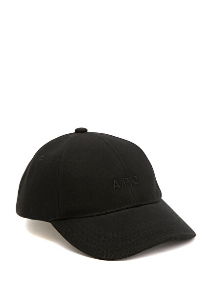 Black Logo Men's Cap