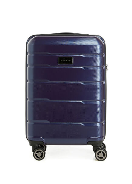 Navy Blue Cabin Size Suitcase