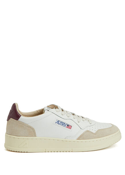 Medalist White Men's Leather Sneakers