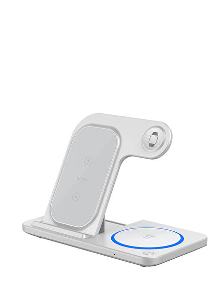 Wi-W020 3in1 Katlanabilir Magnetik Hızlı Şarj Standı