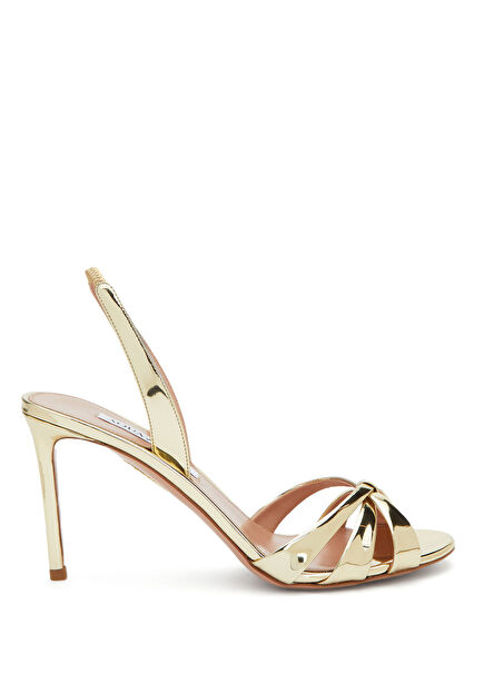 Tati Gold High Heel Sandals