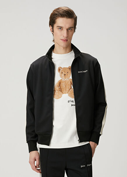 Siyah Logo Detaylı Sweatshirt