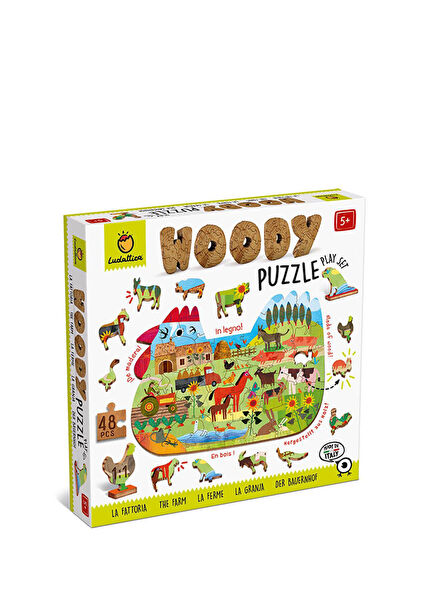La Fattoria The Farm Wooden Puzzle
