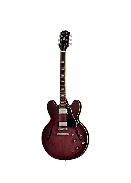 ES-335 Figured Semi-Hollowbody Raspberry Burst Elektro Gitar 