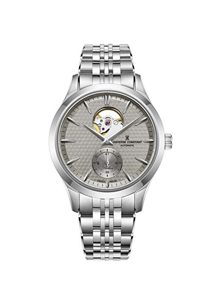 UC3058 Metallic Grey Steel Men's Watch