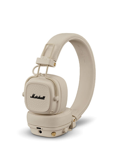 Major V Cream On-Ear Bluetooth Headphones