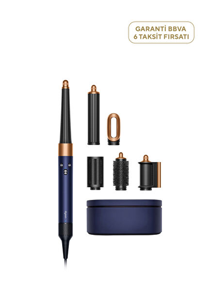 Dyson Airwrap i.d. ™ hair styling and drying set (Prussian blue/Polished copper)