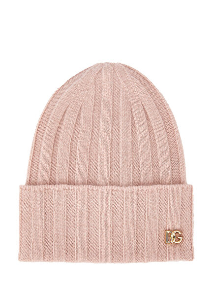 Pink Girls Wool Beanie