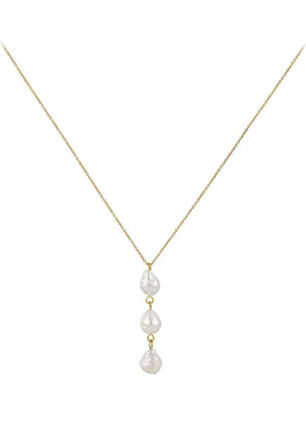 Milana Altın Kaplama Kadın İnci Kolye