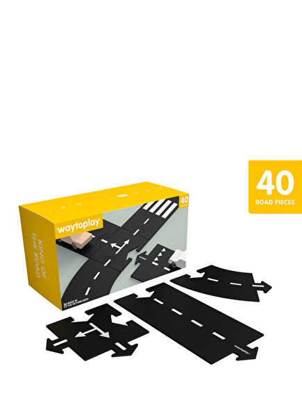 King Of The Road 40 Piece Kids Playset