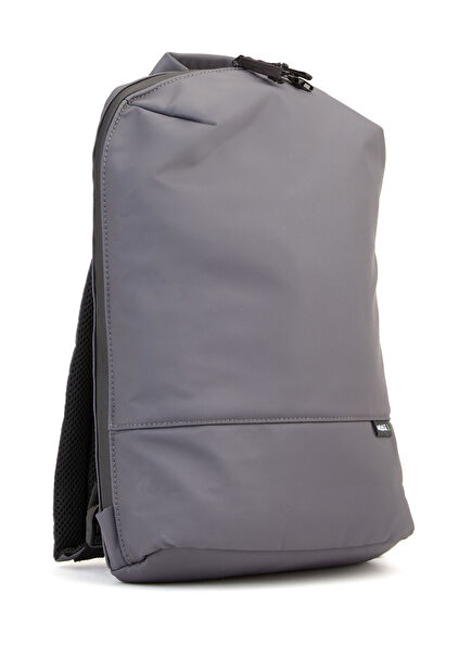 Minimal Gri Kadın Sırt Çantası