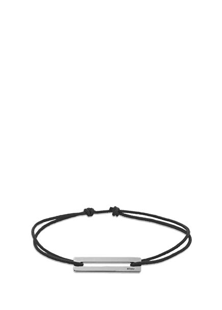 Narrow Rectangle 925 Ayar Gümüş  Erkek Bileklik