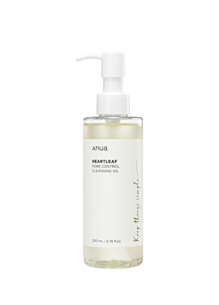 Heartleaf Pore Control Cleansing Siyah Beyaz Nokta Karşıtı Gözenek Temizleyici Yağ 200 ml