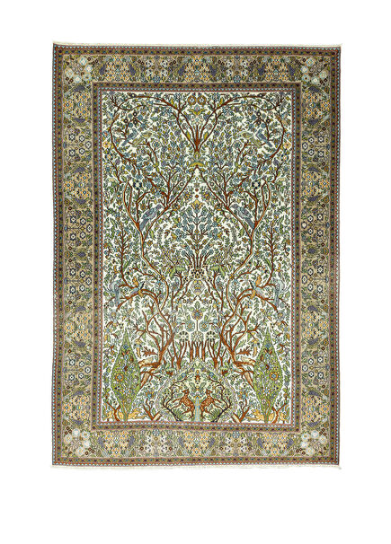 Tebriz El Dokuma İran Halısı 121 x 178 cm